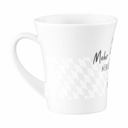 Seltmann Weiden Diva Becher Weniger Grantln, Kaffeebecher, Teetasse, Tasse, Porzellan, 400 ml, 001.771705