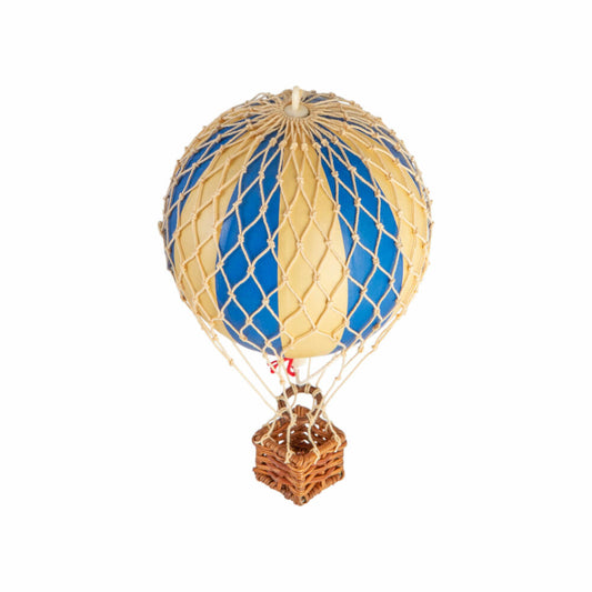 Authentic Models Hängedekoration Floating in the Skies Blue Double, Ballon, Rattan / Papier / Kunststoff, AP160DB