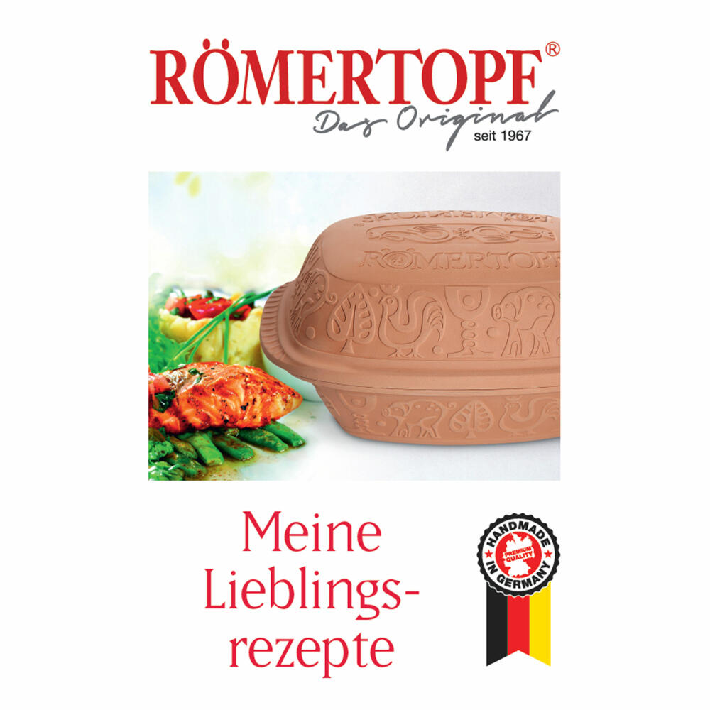 Römertopf Cookbook My Favorite Recipes, Recipe Book, Cook Book, with 100 Recipes, 30651