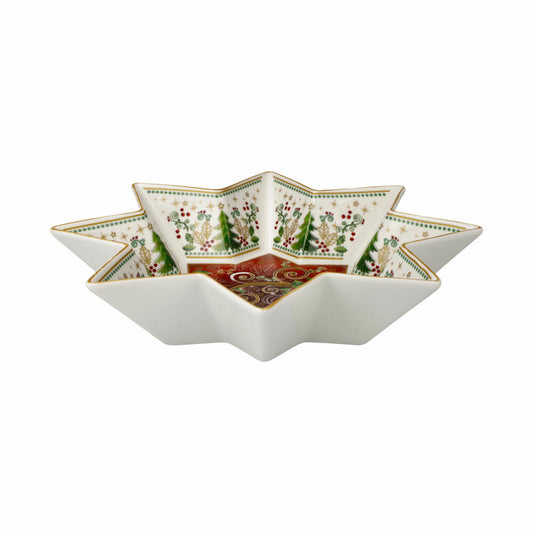 Goebel Bowl Palais Royal - Stellar, Christmas motif, Porcelain, Colorful, 25 x 25 cm, 51001651