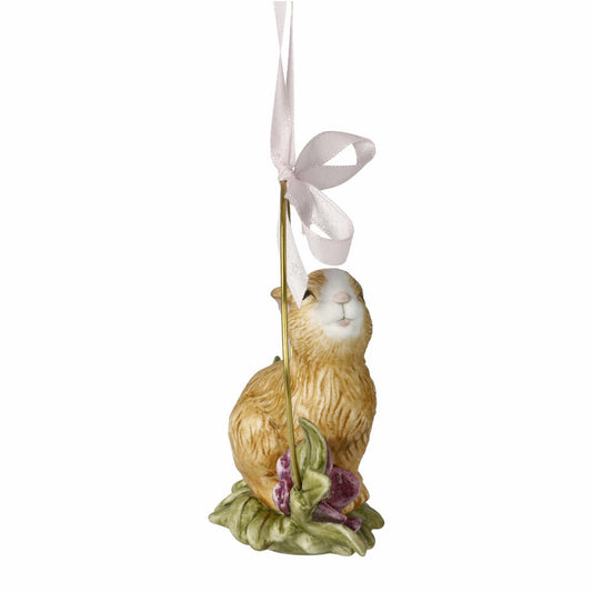 Goebel Hanging Ornament Annual Bunny 2024, Porcelain, Colorful, Annual Edition, 66845671