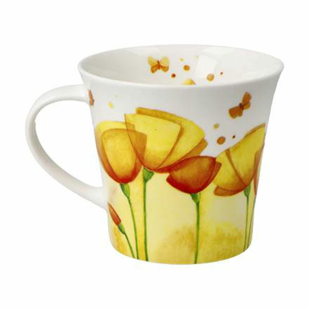 Goebel Coffee-/Tea Mug Fiore - Sunshine, coffee cup, cup, tea cup, Fine Bone China, yellow, 23123351