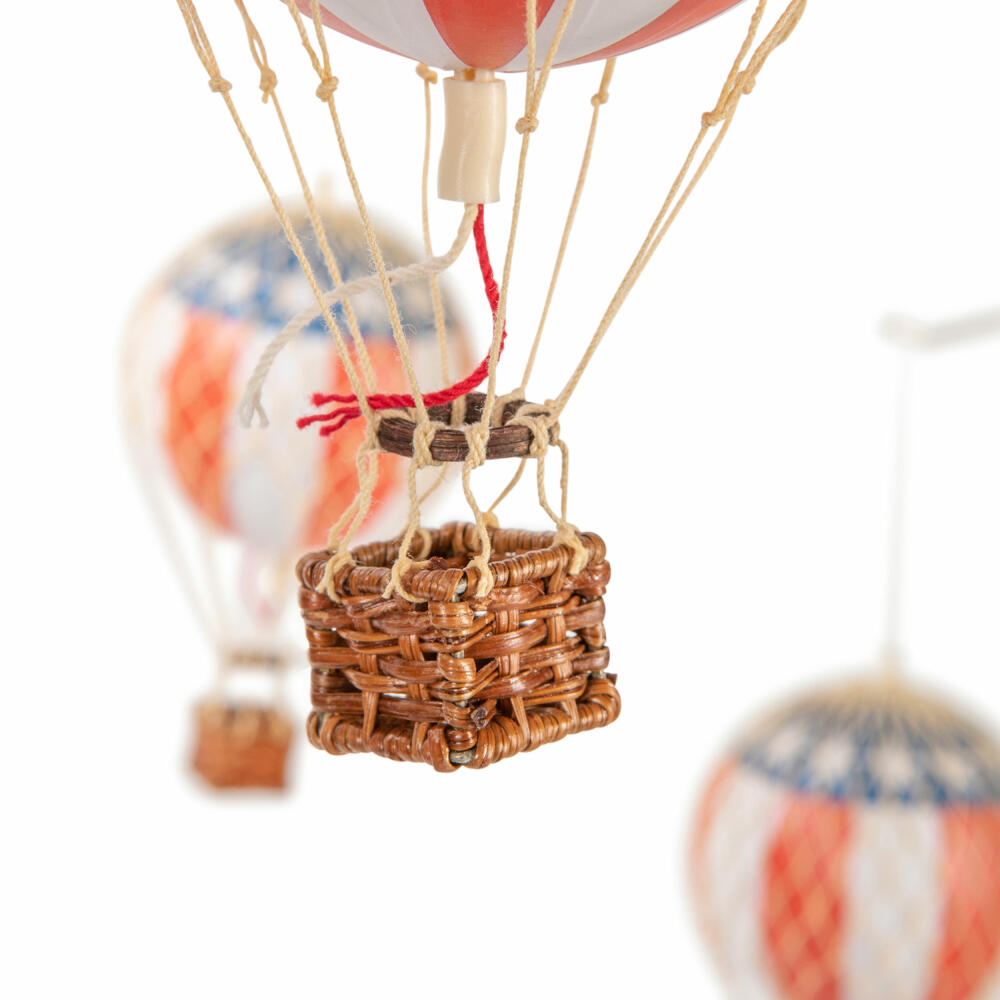 Authentic Models Mobile Flying the Skies US, hanging decoration, balloon, rattan / paper / plastic, AP136