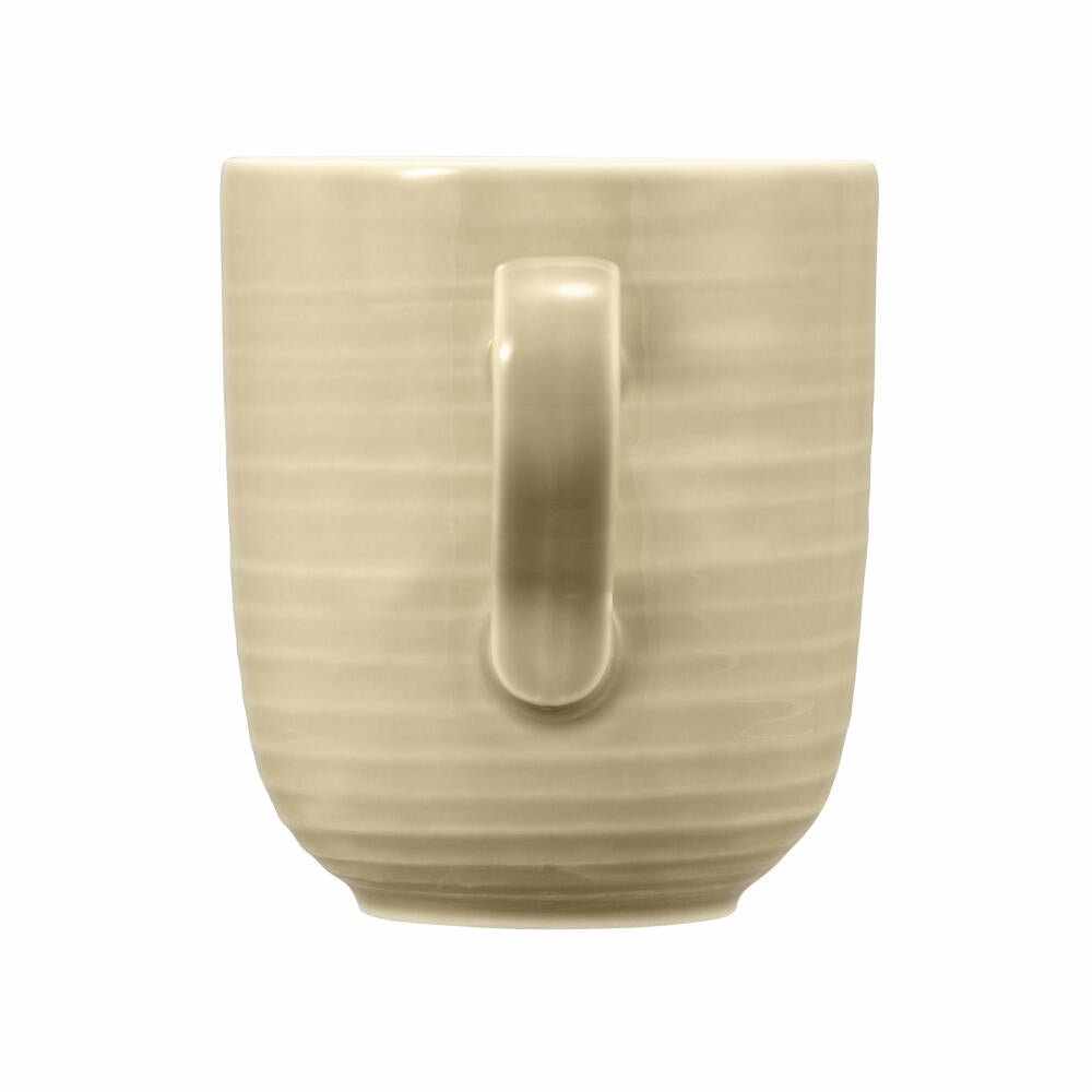 Seltmann Weiden Terra Becher, Kaffeebecher, Teetasse, Tasse, Porzellan, Sandbeige, 400 ml, 001.764967