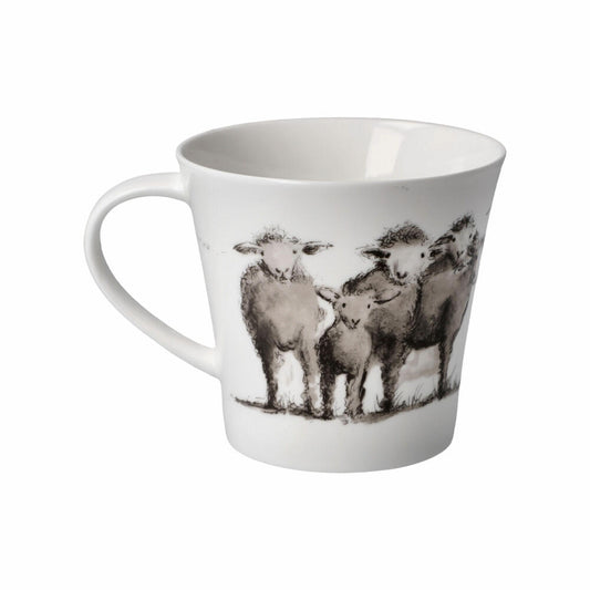 Goebel Coffee-/Tea Mug Peter Schnellhardt - Neugierige Horde, Tasse, Becher, Fine Bone China, Bunt, 350 ml, 26500291