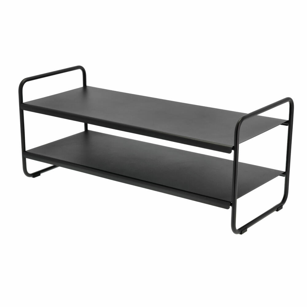 Zone Denmark Shoe Rack A-Shoe Rack Black, Shoe Rack, Steel, Black, 80 cm, 33532