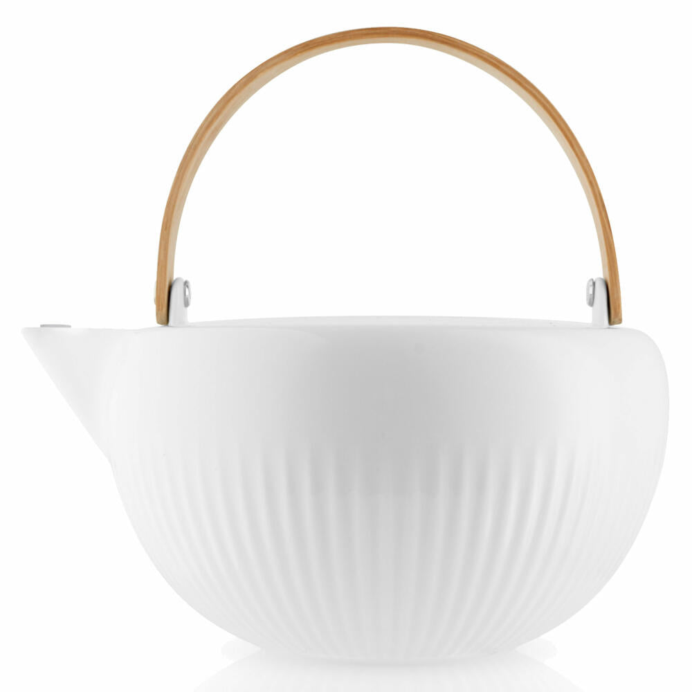 Eva Solo Legio Nova teapot, tea maker, tea strainer, tea filter, jug, porcelain, white, 1.2 L, 886268