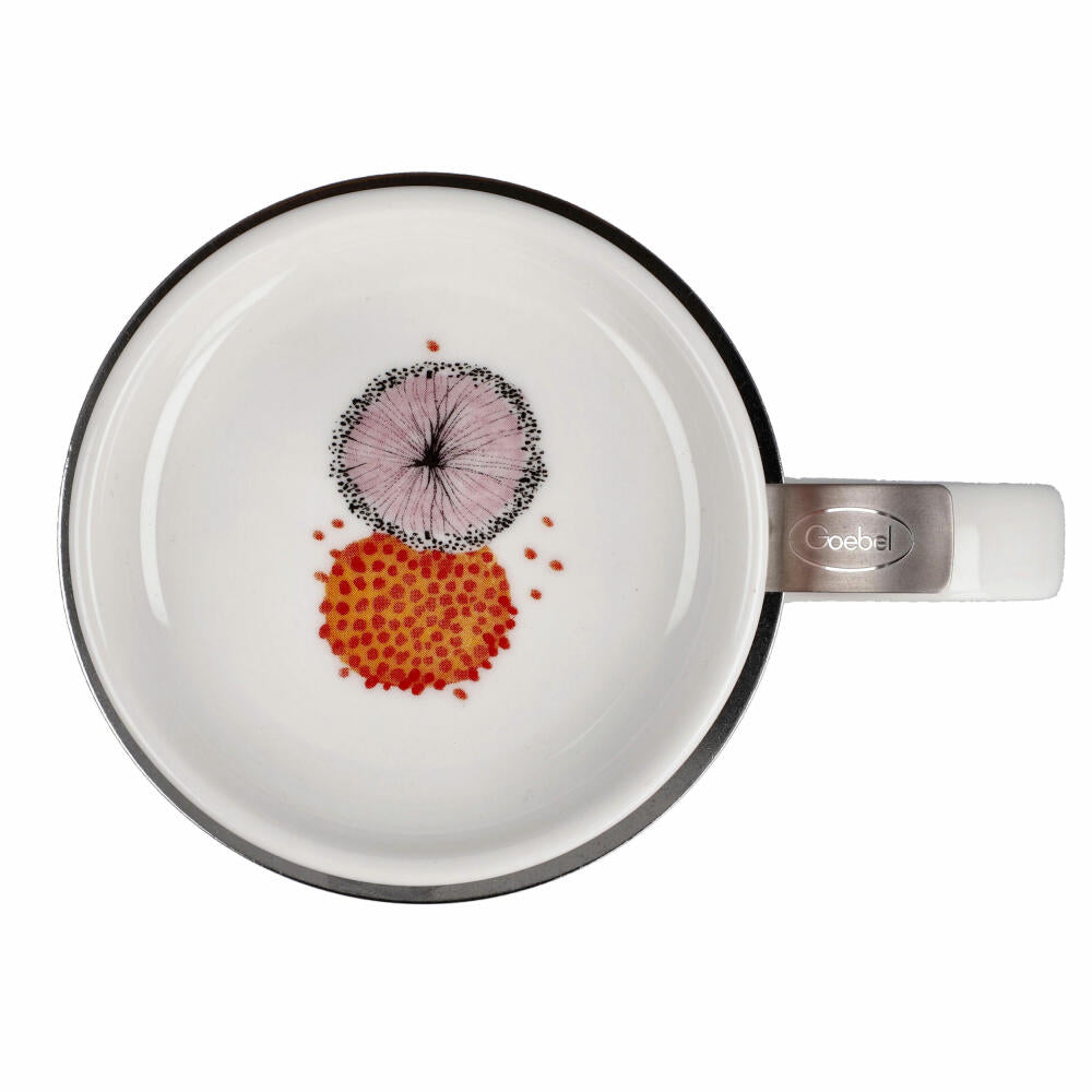 Goebel Teacup with Lid and Strainer Rosina Wachtmeister - Soffioni, Cat Mug, Fine Bone China, Colorful, 450 ml, 66861071