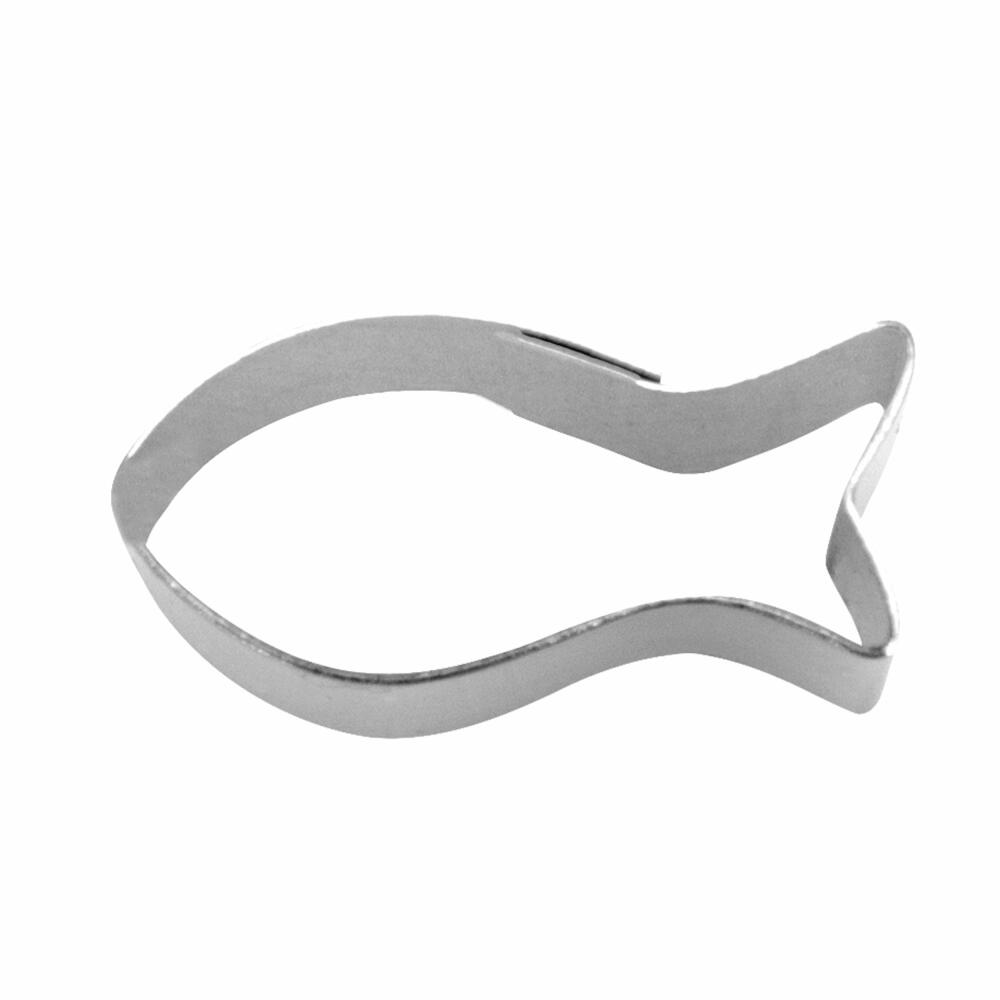 Städter Fish Mini Cookie Cutter, Cookie Cutter, Biscuit Cutter, Stainless Steel, 1.5 cm, 955141