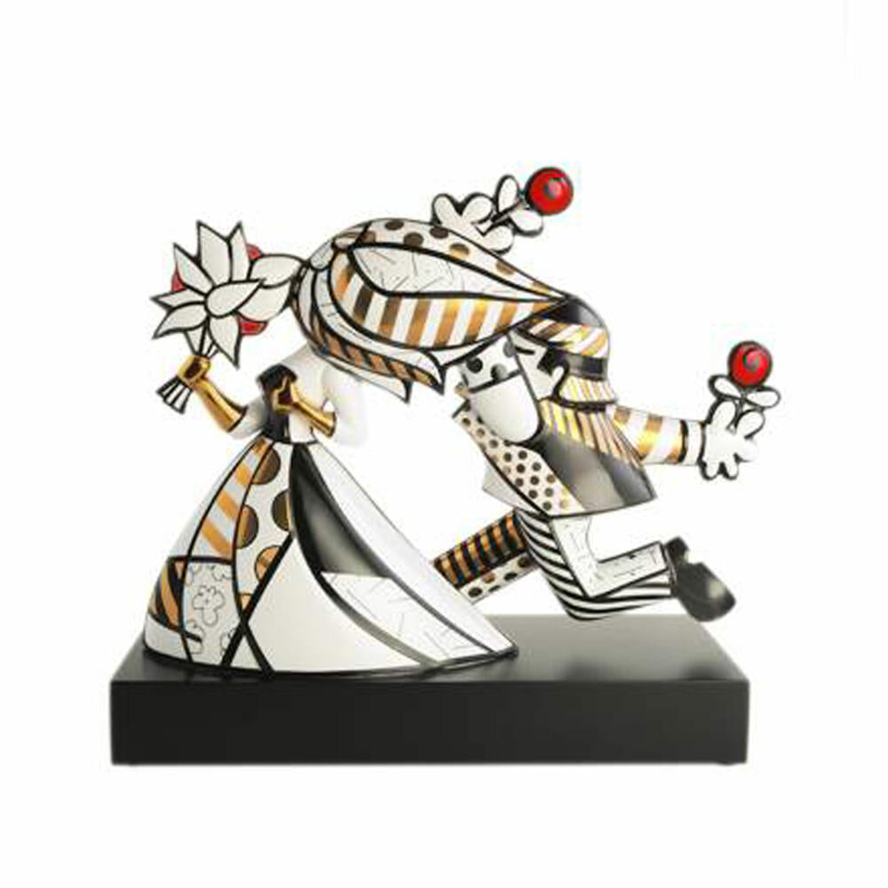 Goebel Figurine Romero Britto Golden Follow Me, Decorative Figure, Decoration, Porcelain, 66453271