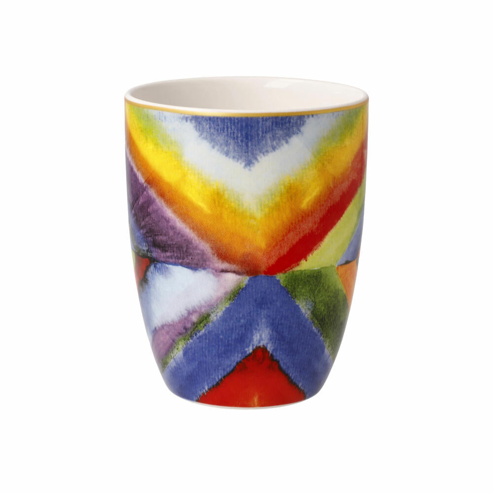 Goebel Künstlertasse Wassily Kandinsky - Farbstudie, Fine Bone China, Bunt, 0.4 L, 67062201