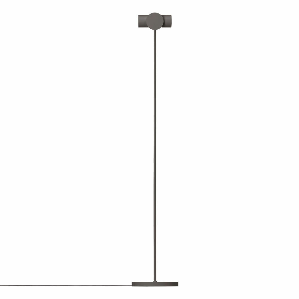 Blomus Standleuchte Stage L, Stehleuchte, Stehlampe, Aluminium matt pulverbeschichtet, Kunststoff, Warm Gray, 130 cm, 66185