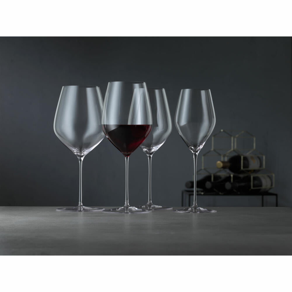 Spiegelau HI-LITE Burgundy glass, set of 2, red wine glass, wine glass, red wine glass, crystal glass, 734 ml, 1750160