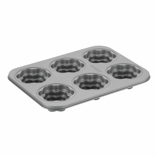 Städter baking tray flowers maxi, baking pan, cake pan, baking accessories, muffins, metal, 35 x 27 cm, CB58878