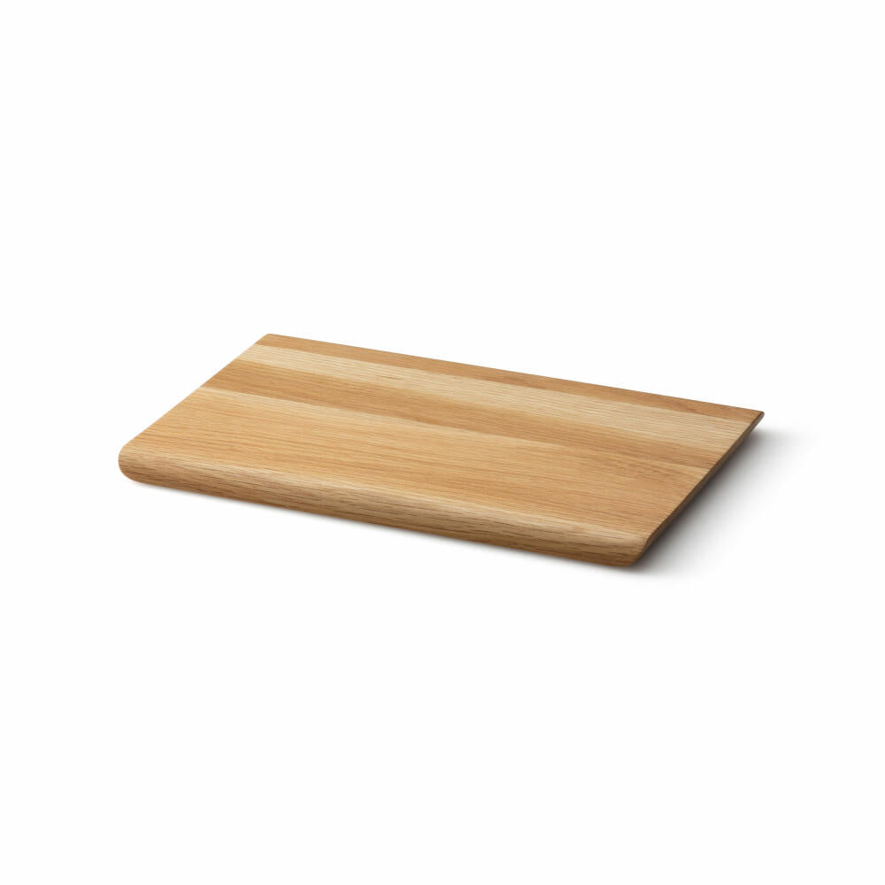 Continenta cutting board, kitchen board, wooden board, serving board, oak wood, 30 x 20 cm, 4121