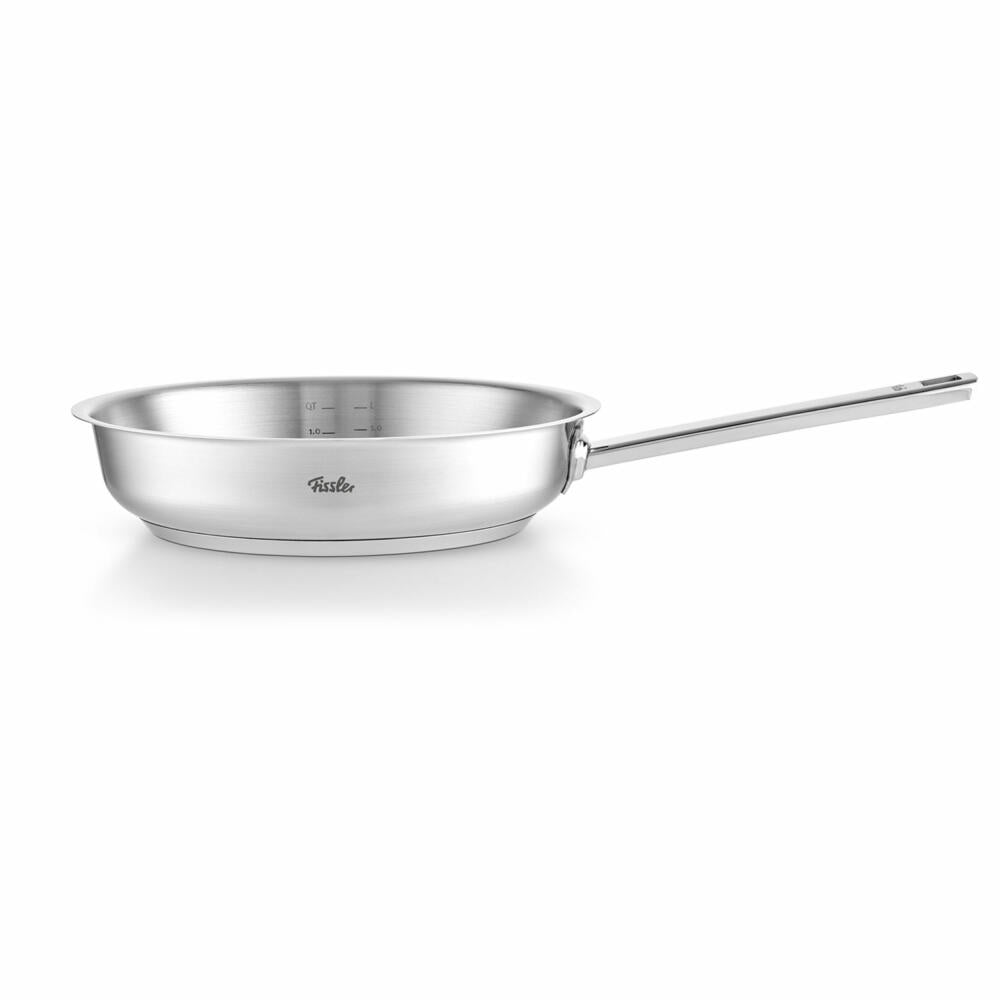 Fissler pan Original-Profi Collection II, frying pan, stainless steel 18/10, 24 cm, 084 378 24 100 0