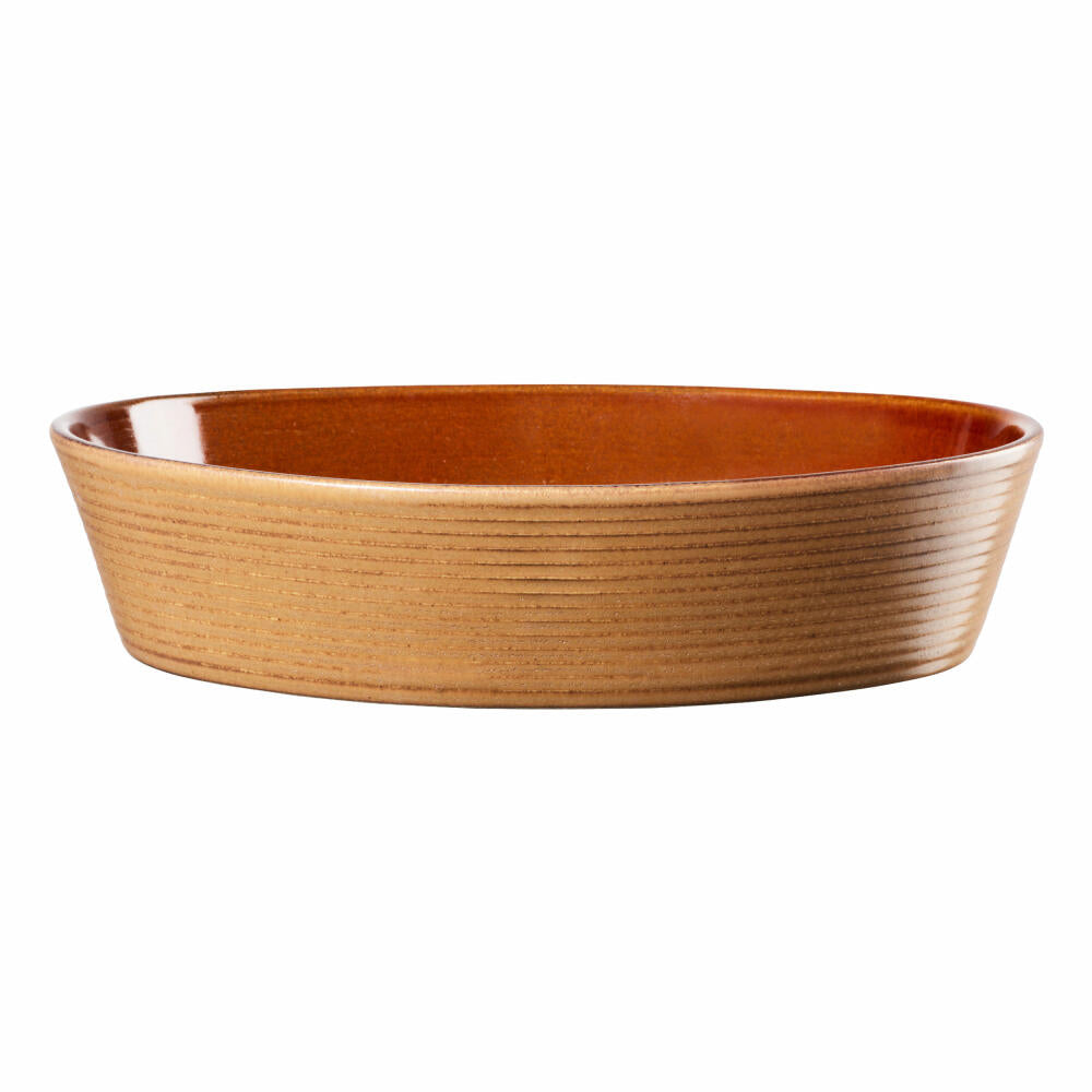 ASA Selection Auflaufform kitchenart oval Brown, Backform, Steinzeug, Braun, 25 x 18 cm, 54521238