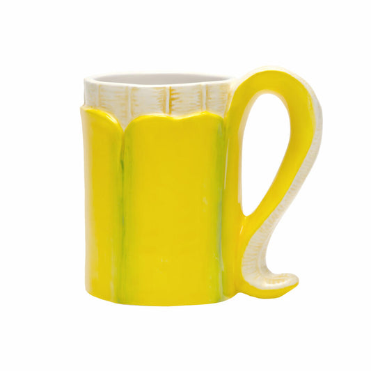 Donkey Products Mug Banana Romance, Cup, Handle Mug, Dolomite, Yellow, 11 cm, 210742