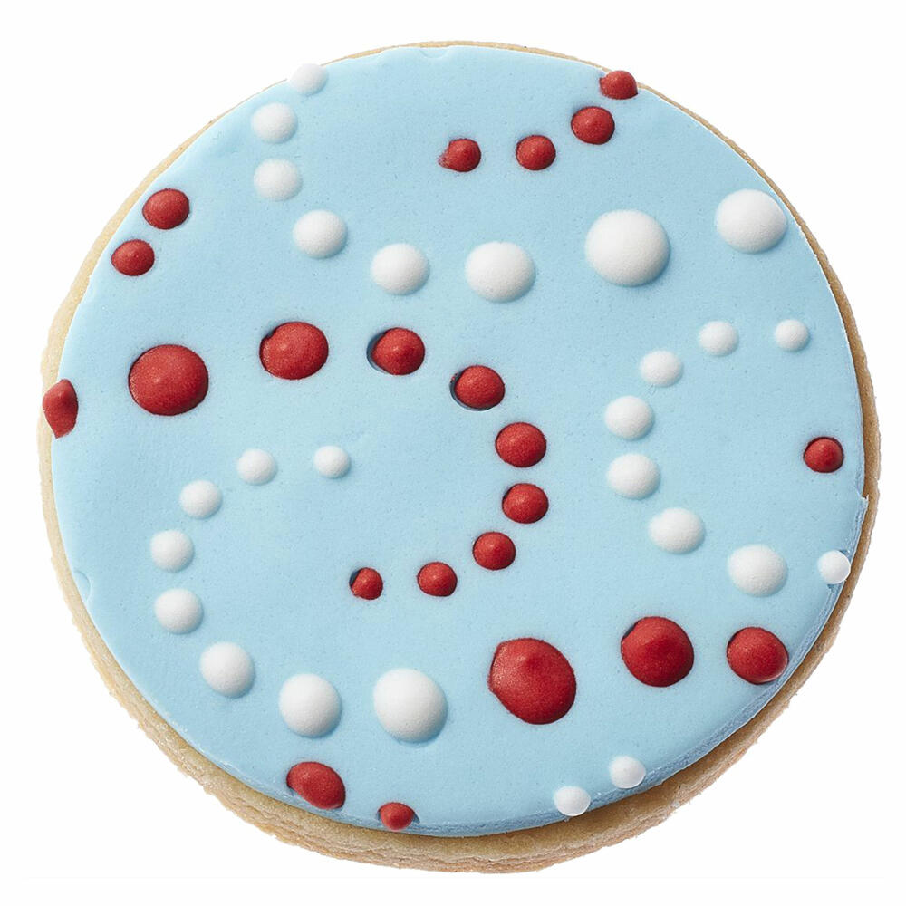 Birkmann Prägematte Tupfen, Matte, Kuchenform, Backform, Backzubehör, Silikon, 50 cm, 254114