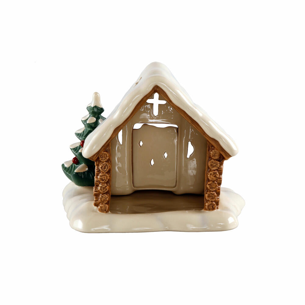 Goebel Lantern Forest Chapel, Christmas, Stoneware, Colorful, 16.5 cm, 66704421