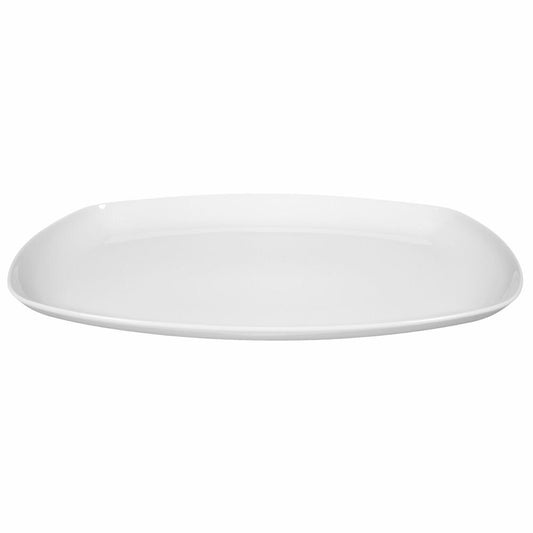 Seltmann Weiden Lido Platte Eckig, Servierplatte, Servierteller, Porzellan, 35 x 23.7 cm, 001.764558