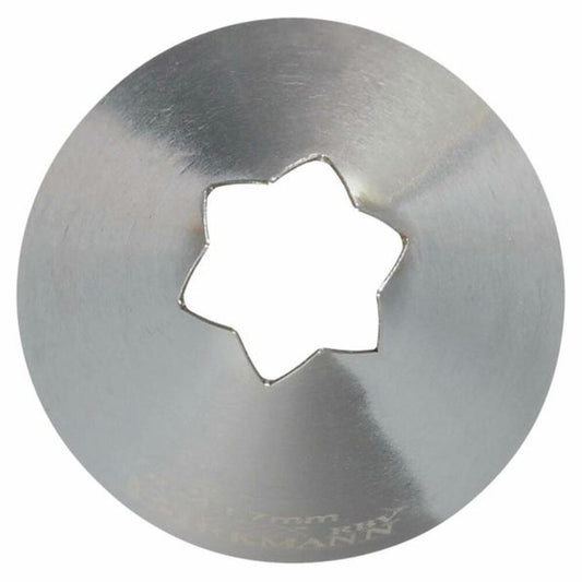 Birkmann Sterntülle #14, Spritztülle, Garniertülle, Backzubehör, Edelstahl, Ø 0.7 cm, 411203