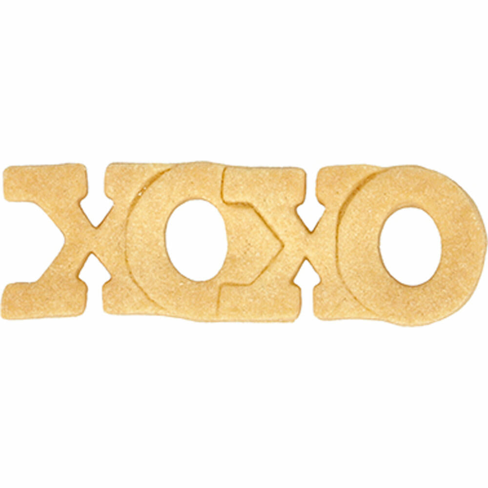 Birkmann cookie cutter lettering Xoxo, cookie cutter, cookie shape, biscuit, biscuits, stainless steel, 10 cm, 198845