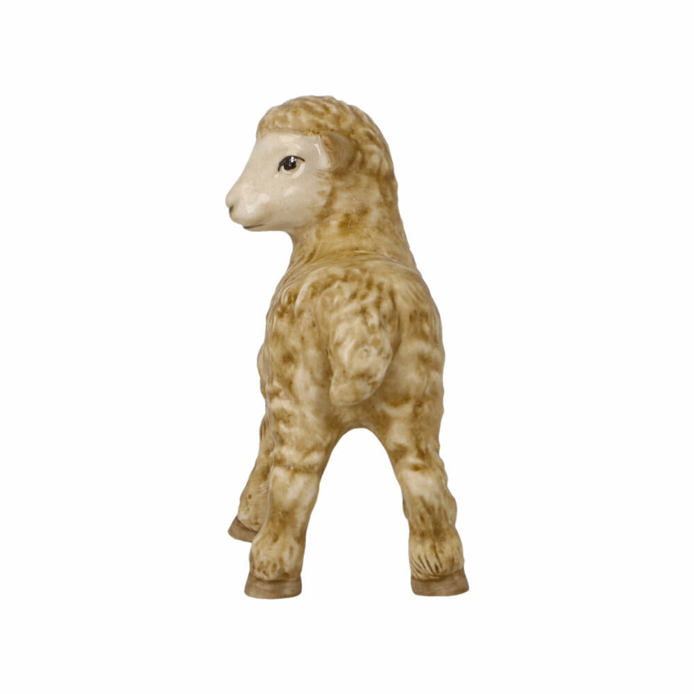 Goebel figurine sheep, nativity figure, decorative figure, stoneware, colored, 6 cm, 41661101