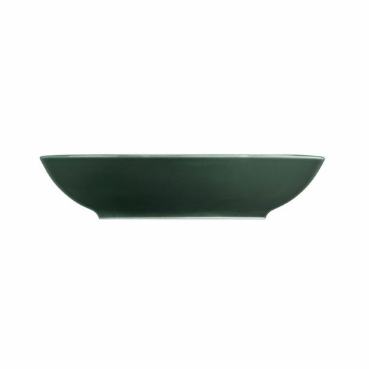 Seltmann Weiden Terra soup plate, plate, porcelain, moss green, Ø 21.2 cm, 001.765017