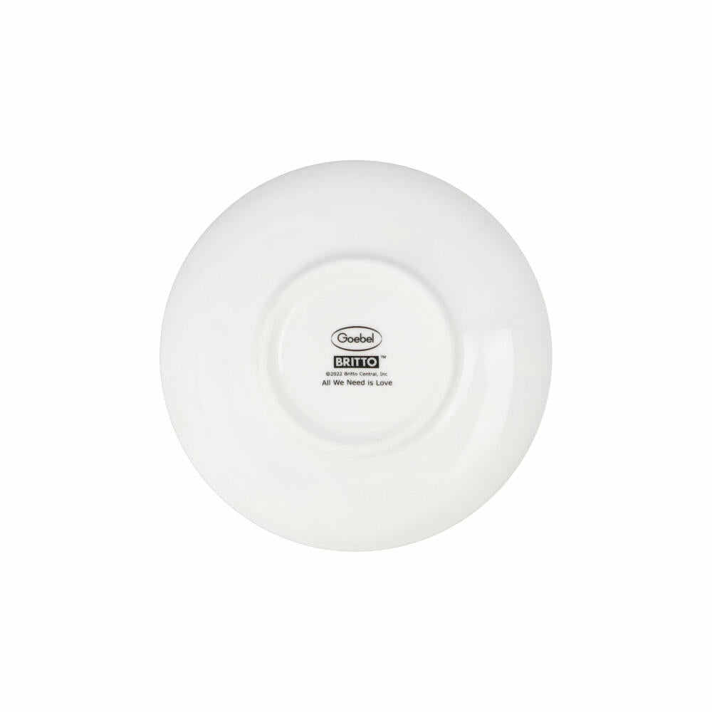 Goebel Espressotasse Romero Britto - All We Need is Love, Tasse, Becher, Fine Bone China, Bunt, 100 ml, 66452881