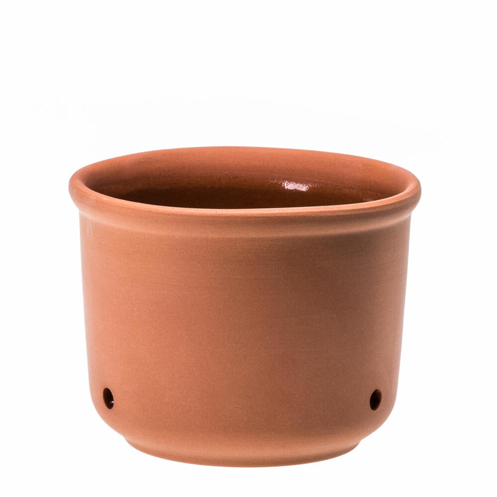 Römertopf Garlic Storage Pot, Garlic Pot, Storage Jar, for approx. 200 g, Natural Clay, 41405