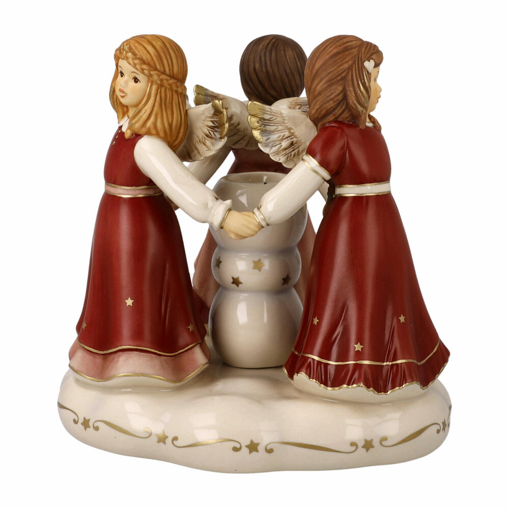 Goebel Angel Heavenly Dance, decorative figure, porcelain, Bordeaux, 17.5 cm, 41669291