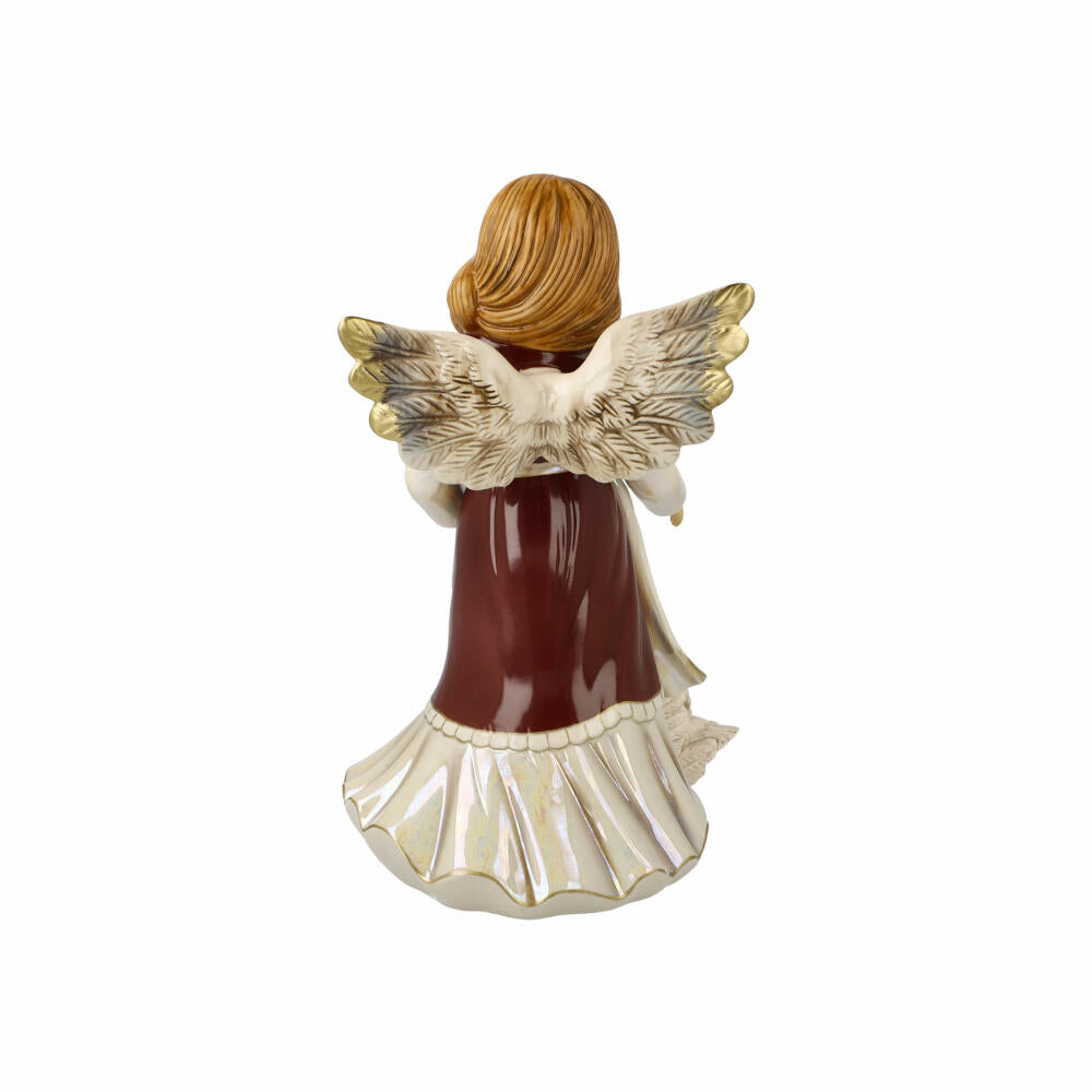 Goebel Angel Graceful Swan Friend, Decorative Figure, Stoneware, Annual Color, 26 cm, 41670231