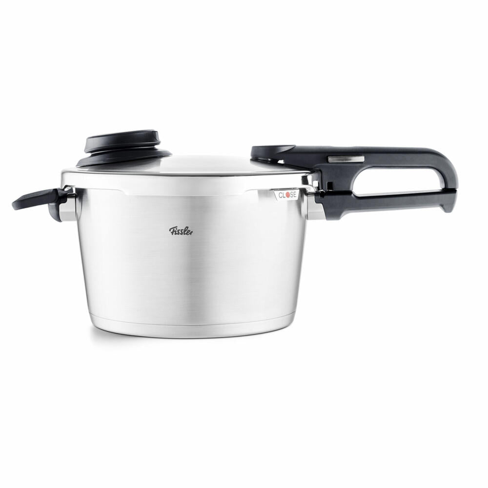 Fissler Vitavit Premium Schnellkochtopf 22 cm, 4.5 L, mit gelochtem Einsatz, 622-412-04-070