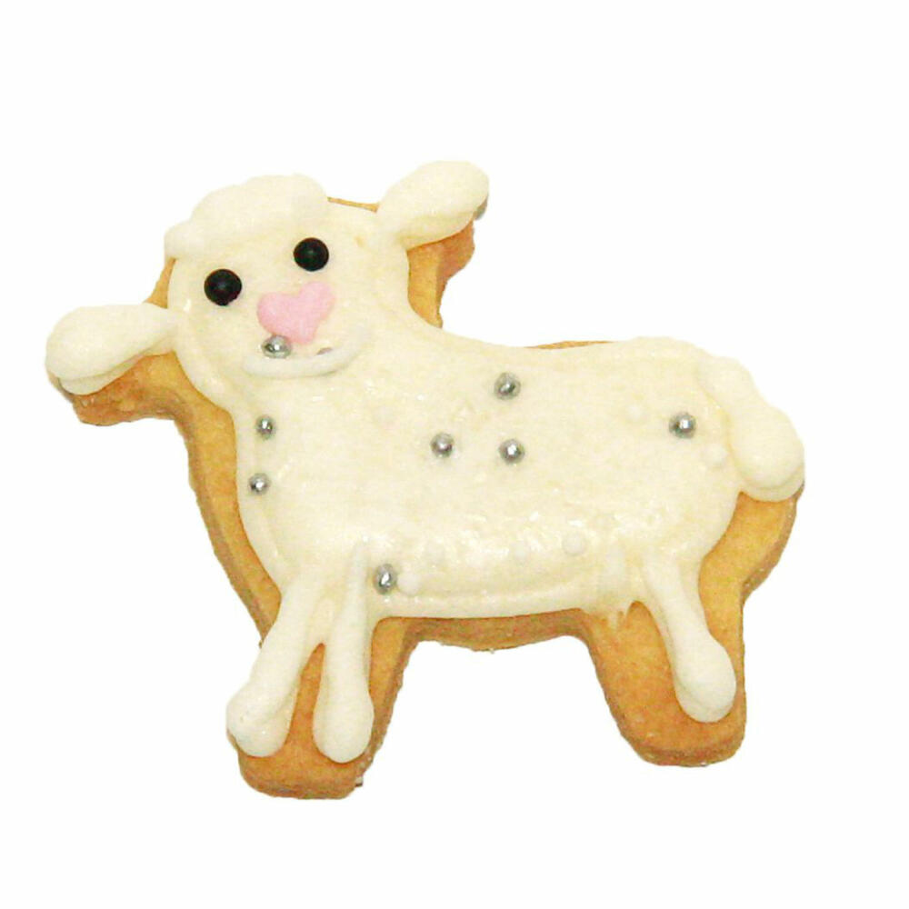 Birkmann cookie cutter lamb, cookie cutter, cookie mold, biscuit, cookie, tinplate, 5 cm, 121133