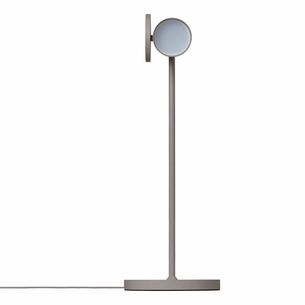 Blomus Schreibtischleuchte Stage S, Tischleuchte, Lampe, Aluminium matt pulverbeschichtet, Kunststoff, Satellite, 47 cm, 66181