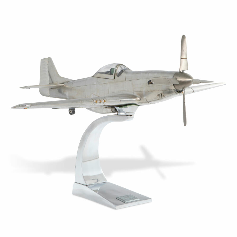 Authentic Models Airplane Model WWII Mustang, Desk Decoration, Plastic / Metal / Wood, AP459