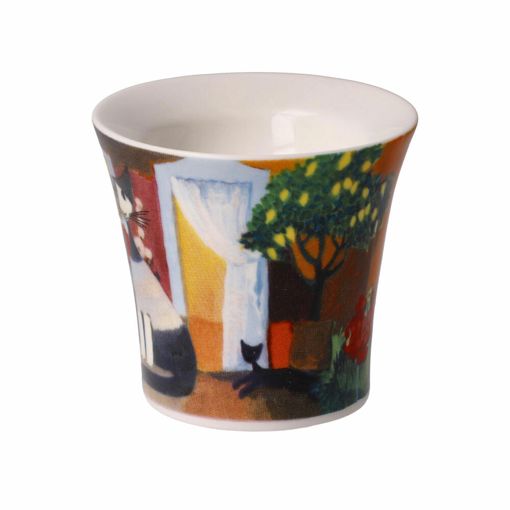 Goebel egg cups set of 2 Rosina Wachtmeister - Una bellissima giornata, New Bone China, colorful, 6 cm, 66861251