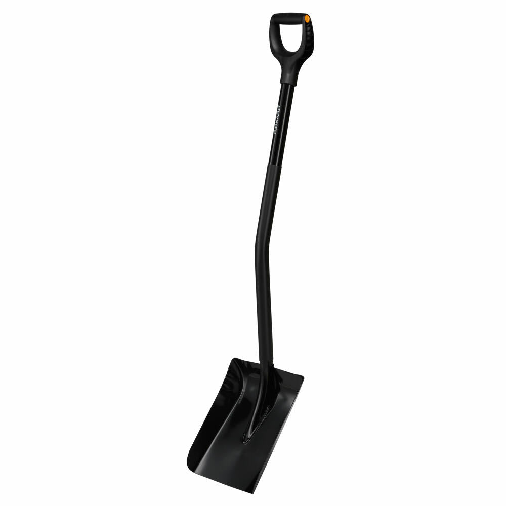 Fiskars Concrete Shovel Ergonomic Pro, Shovel, Boron Steel, Steel, Plastic, Black, 124 cm, 1066713