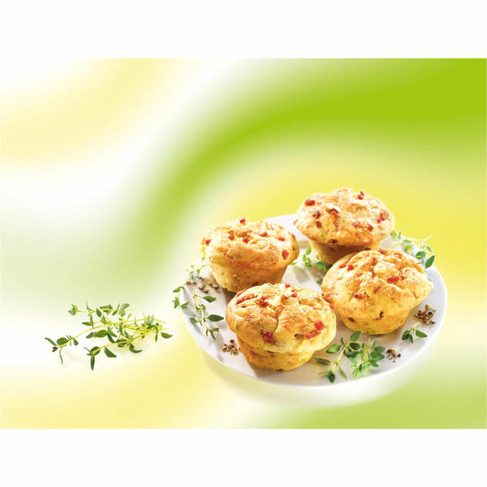 Dr. Oetker Flexxible Muffinform 6 Cups, Backform, Muffin Kuchen Form, Platinsilikon, 1266