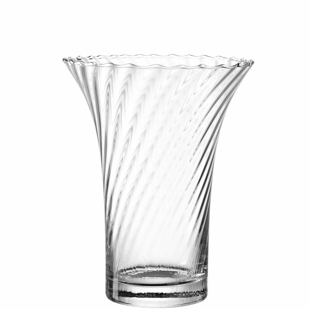 Leonardo vase RAVENNA, decorative vase, flower vase, glass vase, glass, clear, 22 cm, 018610