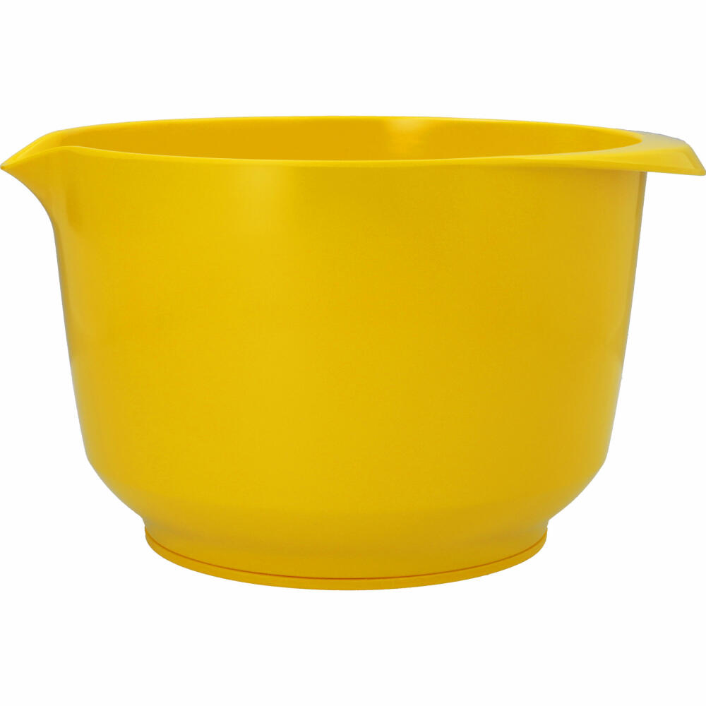 Birkmann Colour Bowl mixing and serving bowl, mixing bowl, bowl, melamine resin, yellow, 4 L, 708433