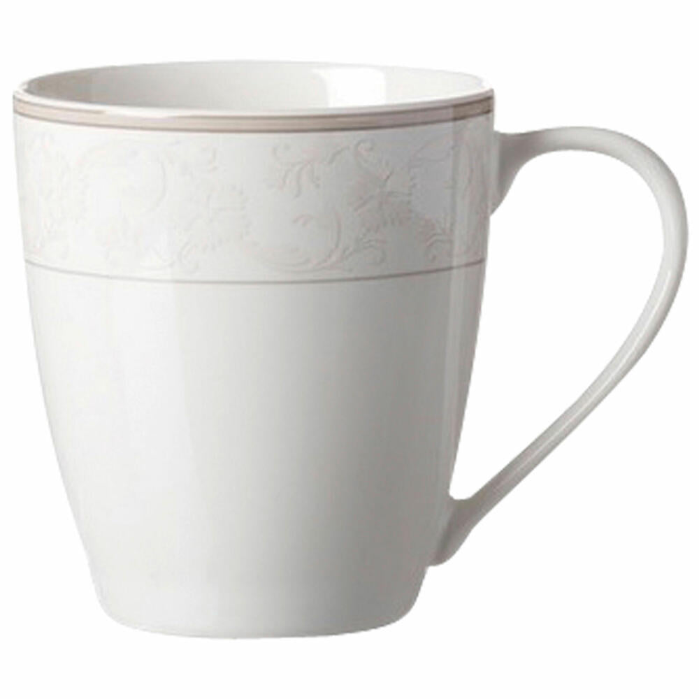 Ritzenhoff & Breker Becher Isabella, Kaffeebecher, Teetasse, Kaffee Tasse, Porzellan, Beige, 350 ml, 46885