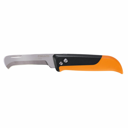 Fiskars X-series Folding Fruit and Vegetable Knife K80, Harvest Knife, Folding Knife, 1062819