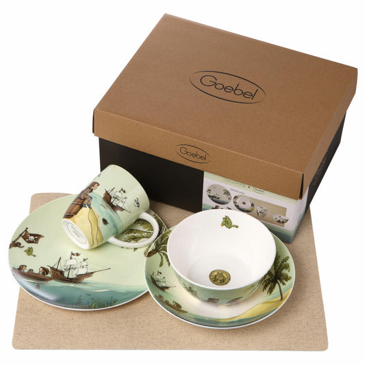 Goebel Geschenk Set Anouk - Schatzsuche, Fine Bone China, Bunt, 11 cm, 23600141