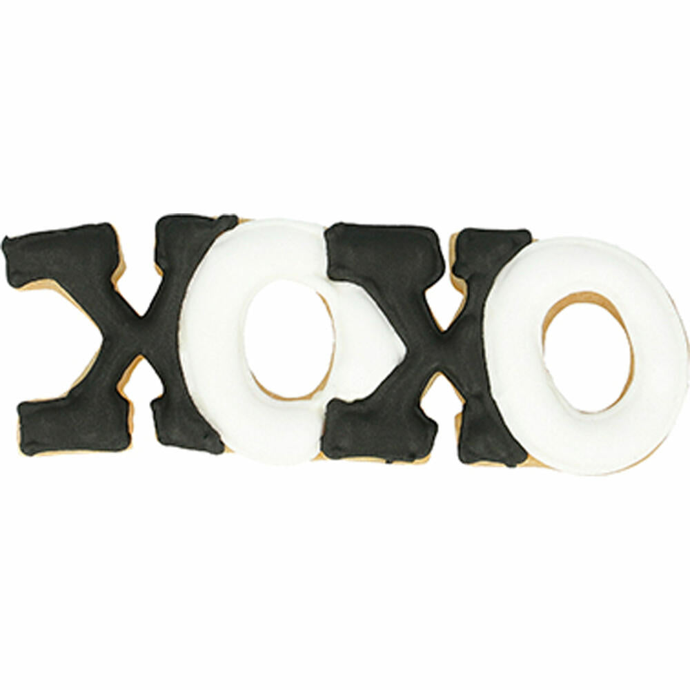 Birkmann cookie cutter lettering Xoxo, cookie cutter, cookie shape, biscuit, biscuits, stainless steel, 10 cm, 198845