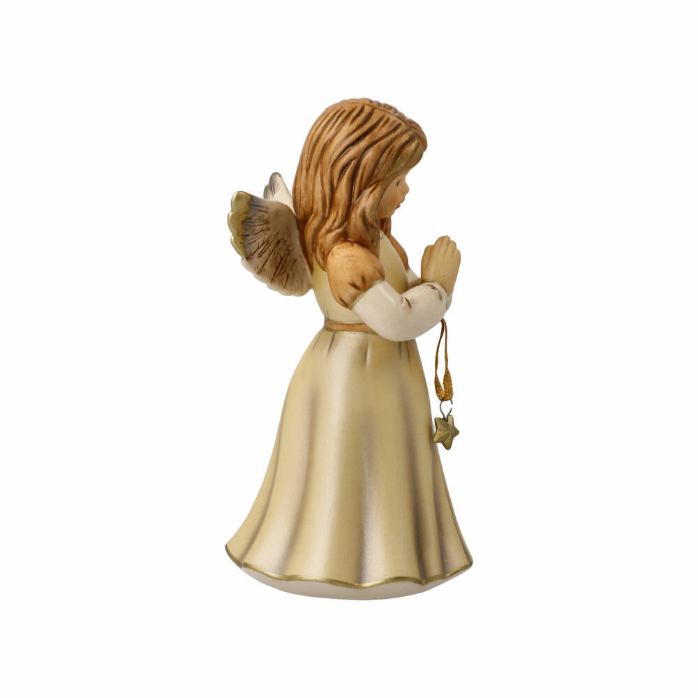 Goebel Angel Heavenly Star, decorative figure, stoneware, champagne, 14 cm, 41662071