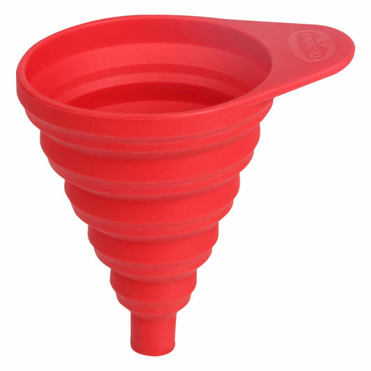 Dr. Oetker Flexxible silicone funnel, foldable, kitchen helper, platinum silicone, 1930