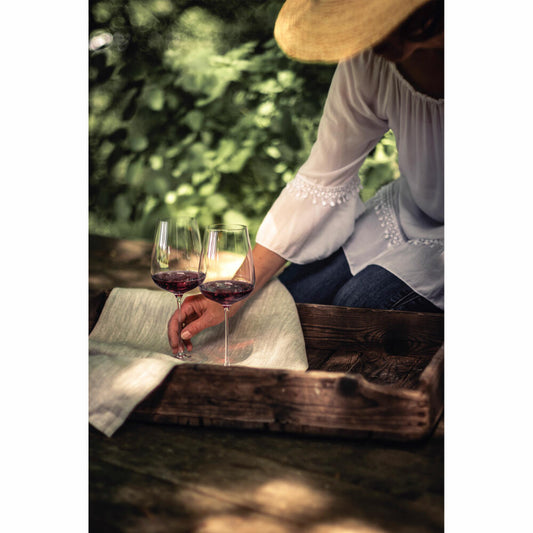 Eisch all-round glasses Essenca Sensis plus, set of 2, wine glass, crystal glass, 740 ml, 25434020