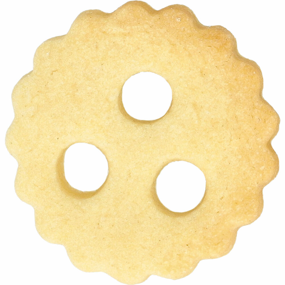 Birkmann cookie cutter Linzer with 3 holes, cookie cutter, cookie shape, biscuit, biscuits, stainless steel, 5 cm, 199996